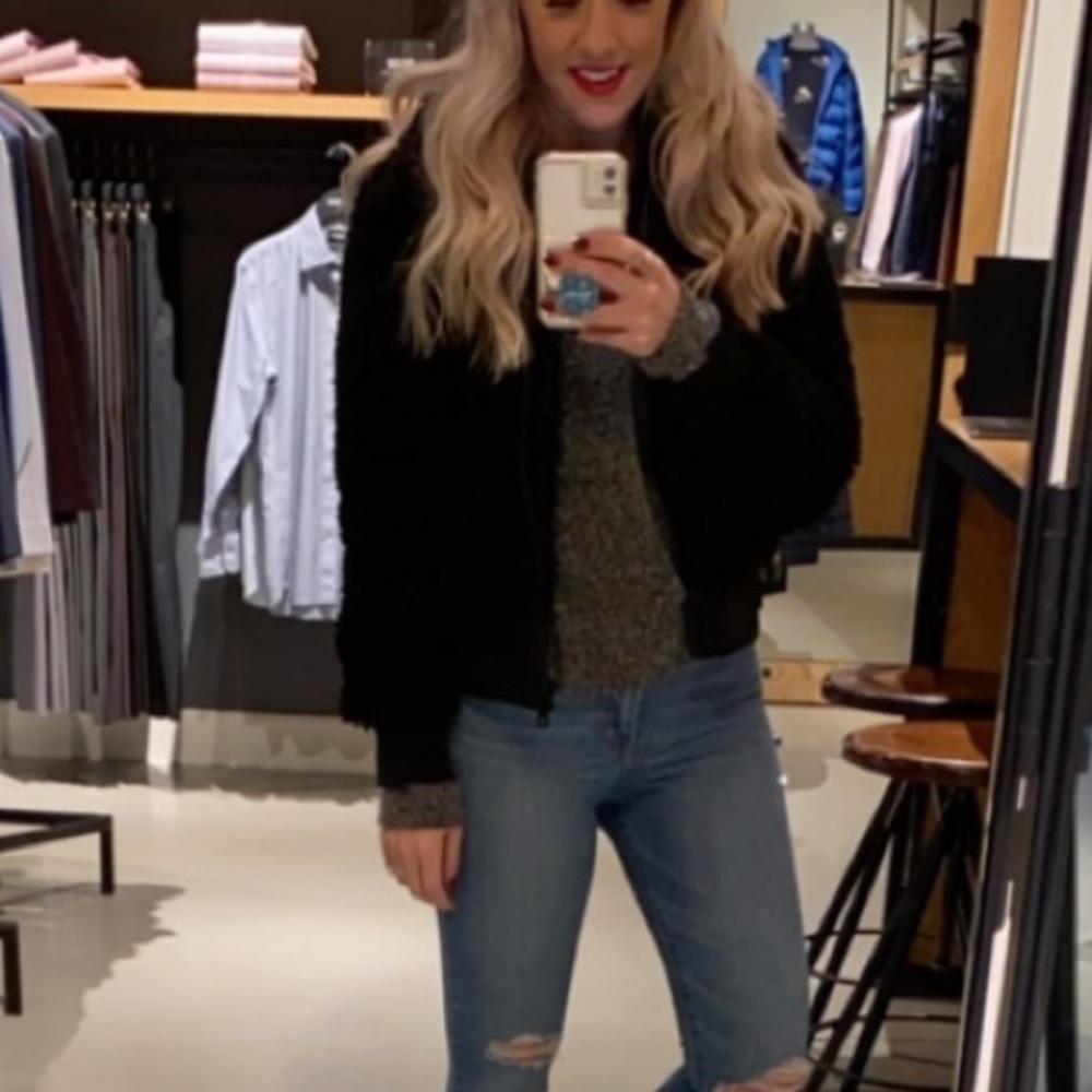 Zara ⚡️teddy bomber